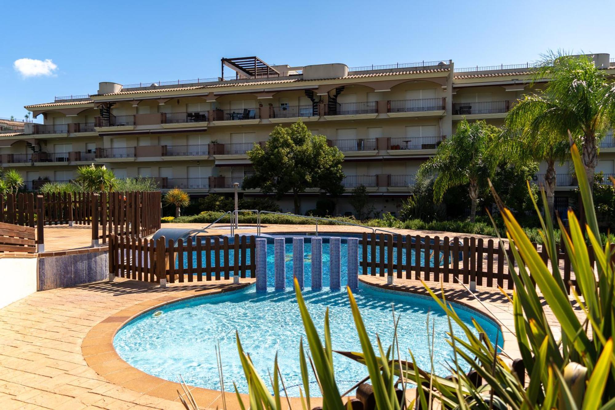 Golden Beach Apartamentos Sant Carlos de la Ràpita Eksteriør bilde