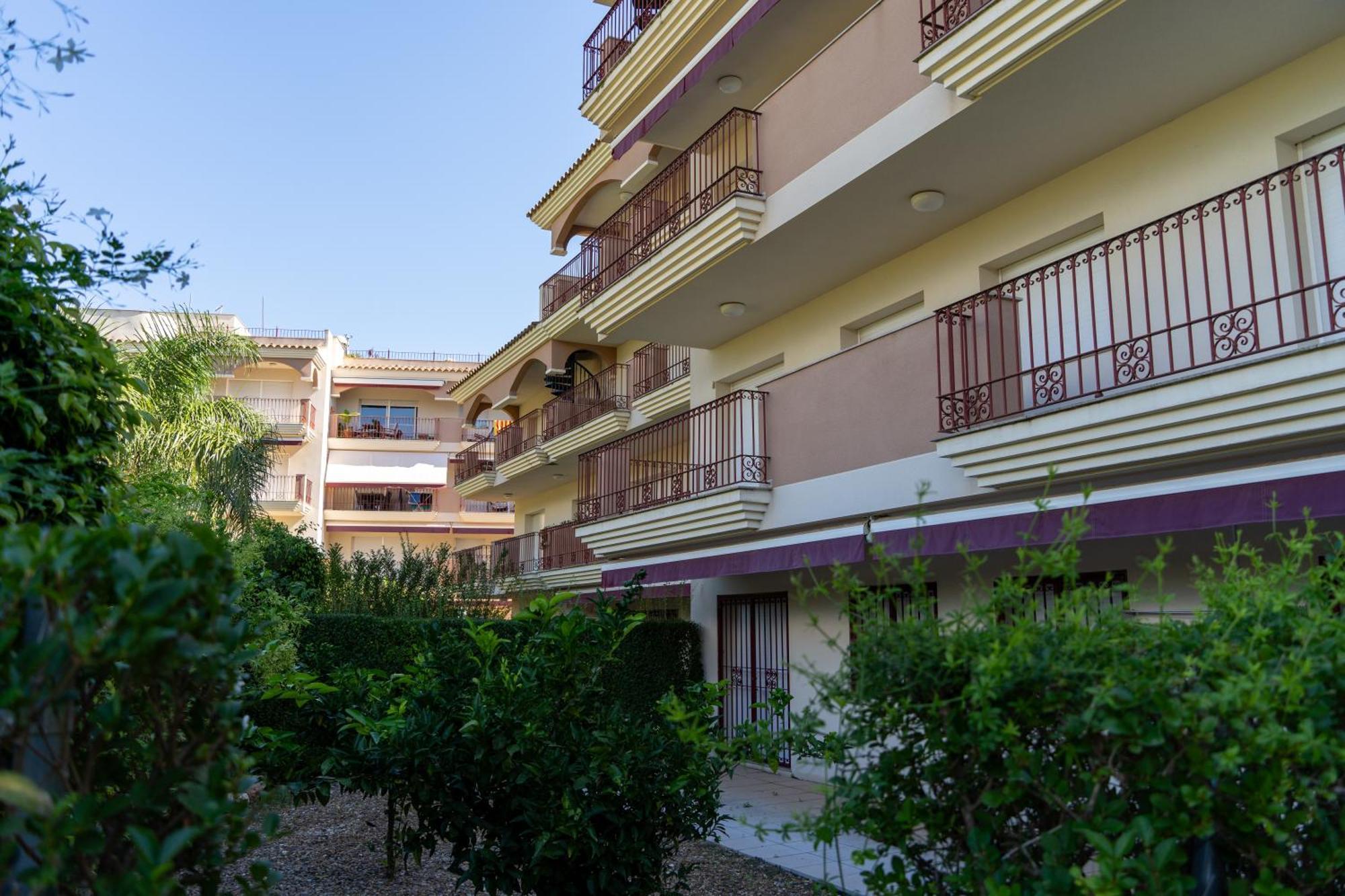 Golden Beach Apartamentos Sant Carlos de la Ràpita Eksteriør bilde