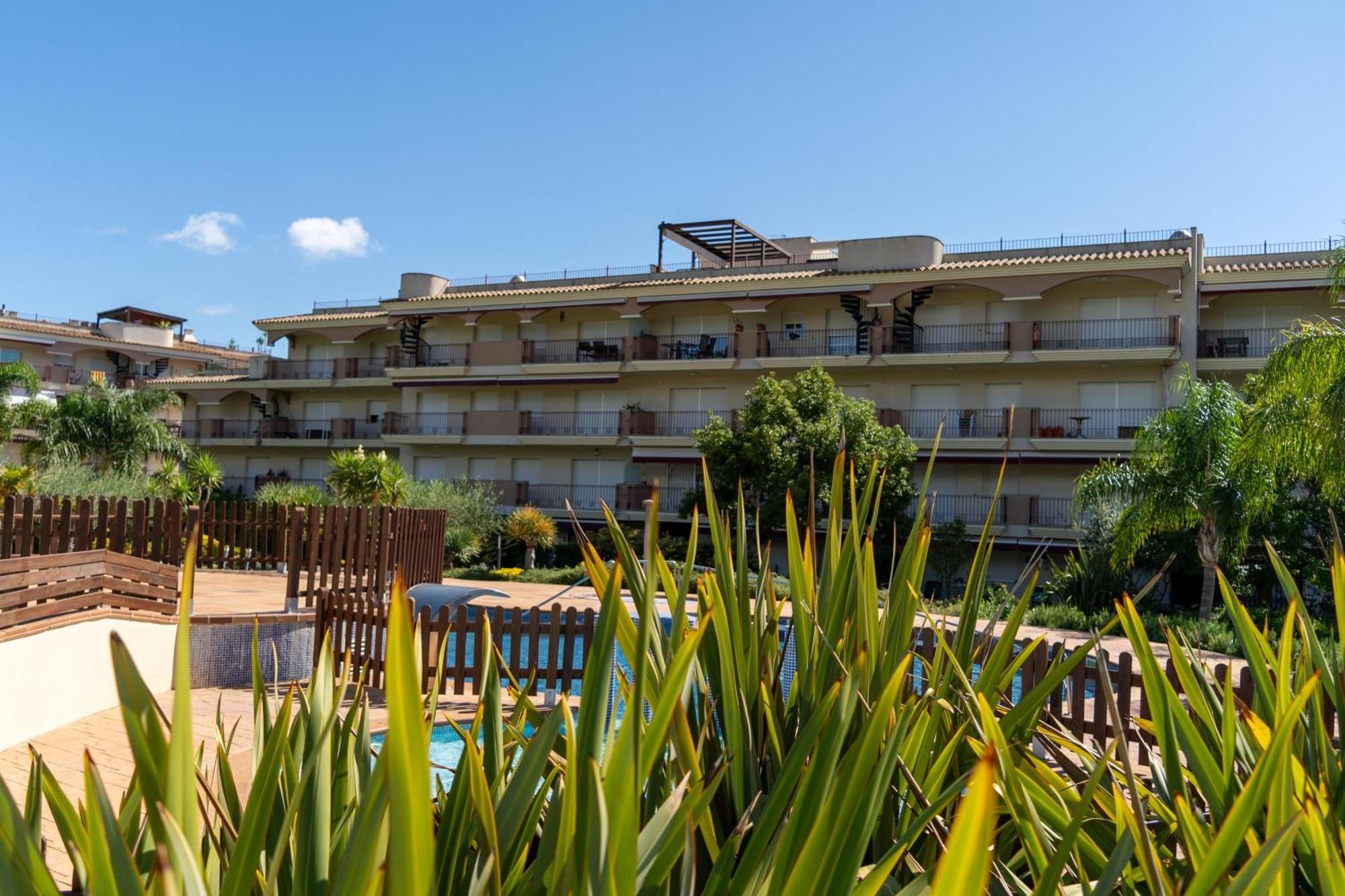 Golden Beach Apartamentos Sant Carlos de la Ràpita Eksteriør bilde