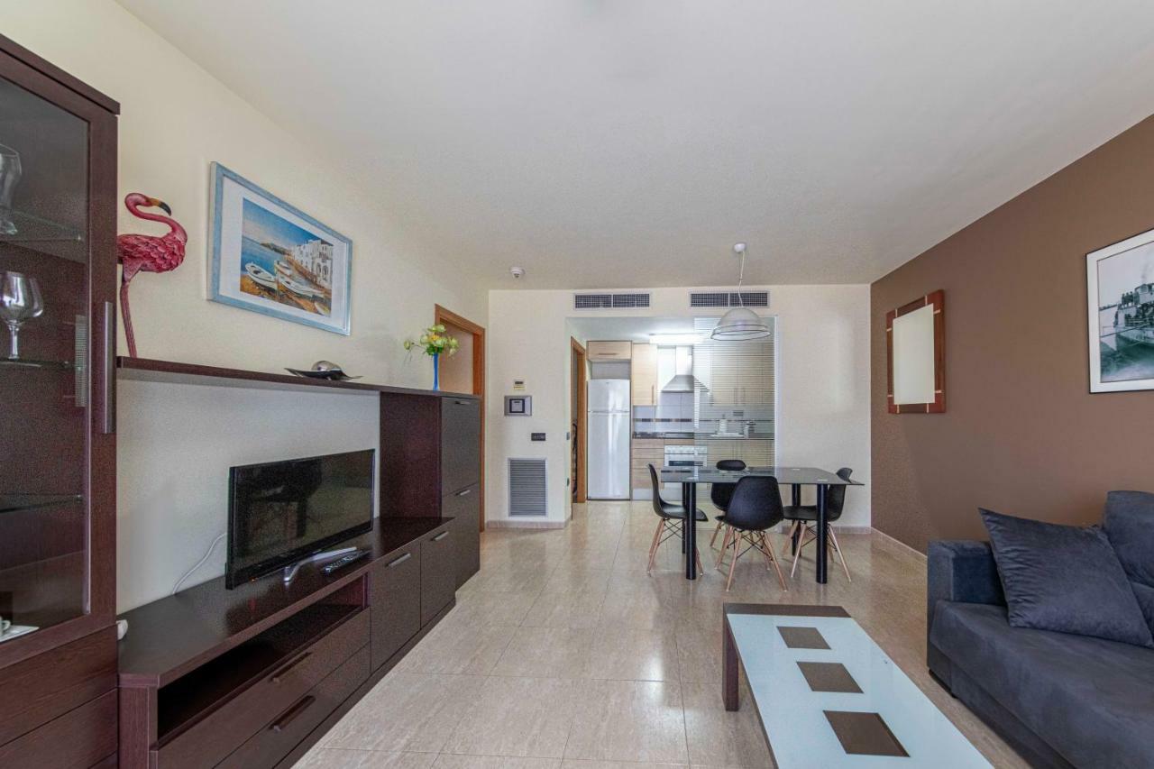 Golden Beach Apartamentos Sant Carlos de la Ràpita Eksteriør bilde