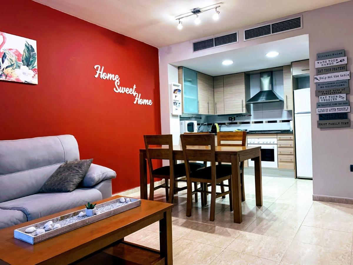 Golden Beach Apartamentos Sant Carlos de la Ràpita Eksteriør bilde